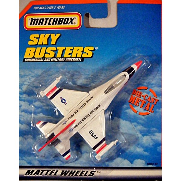 Matchbox Skybuster US Navy F16 Starfighter Jet Global Diecast Direct