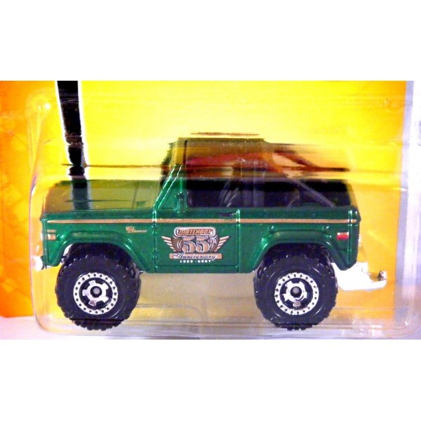Matchbox 55th Anniversary Chase Ford Bronco 4x4 Global Diecast Direct