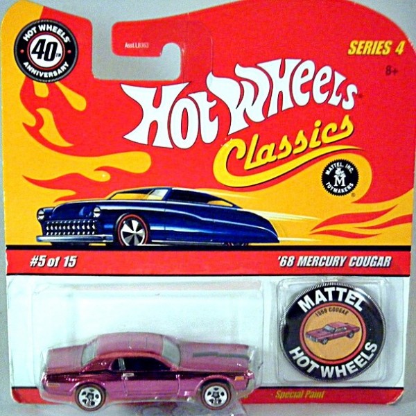 hot wheels 1968 cougar