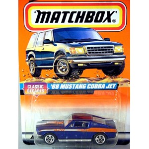 Matchbox - 1968 Ford Mustang Cobra Jet
