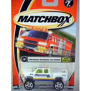 Matchbox - Chevrolet Silverado 4x4 Snowboard Pickup Truck