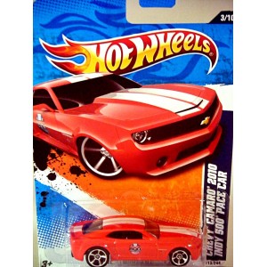 Hot Wheels 2010 Chevrolet Camaro Indy 500 Pace Car