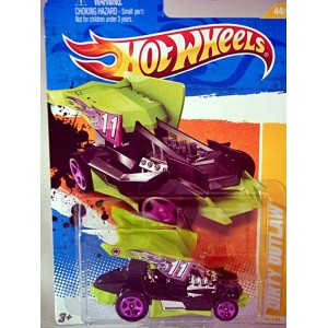 Hot Wheels 2011 New Models Series - World of Outalws Sprint Car - Dirty Outlaw
