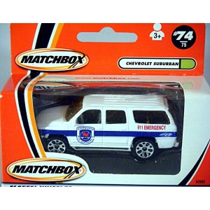 Matchbox Chevy Subuarban Wentworth Fire Truck