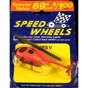 Speed Wheels - Fire Department Helicopter