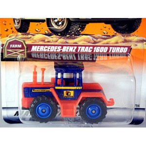 Matchbox - Mercedes-Benz Trac 1600 Turbo Farm Tractor