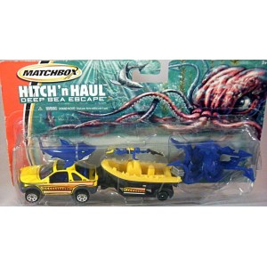 Matchbox Hitch and Haul Set - Land Rover Freelander and Whitewater Raft