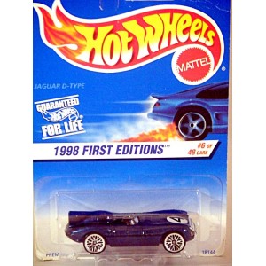 Hot Wheels - 1998 New Models Series - Jaguar D-Type Race Car