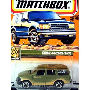 Matchbox - Ford Expedition Military Police Truck