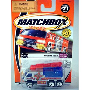 Matchbox - Runway Hero - Airport Fire Truck
