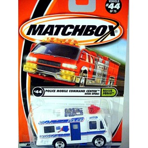 Matchbox - Police Mobile Command Truck