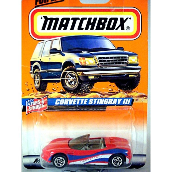 matchbox corvette stingray iii