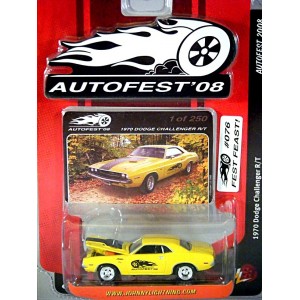 Johnny Lightning Limited Edition Autofest 2008 Dinner Promo 1970 Dodge Challenger 094