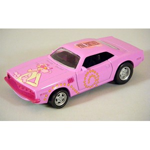 Racing Champions - Pink Panther Plymouth Cuda Muscle Car