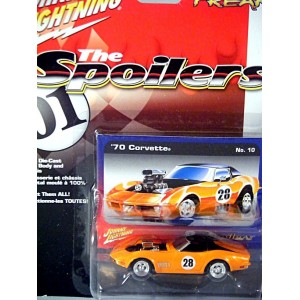 Johnny Lightning Spoilers 1970 Chevrolet C3 Corvette