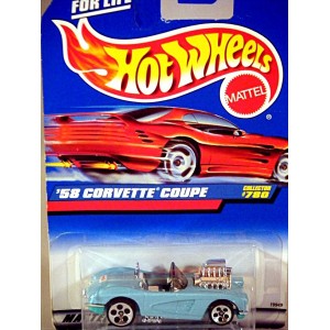 Hot Wheels - 1958 Chevrolet Corvette Coupe 