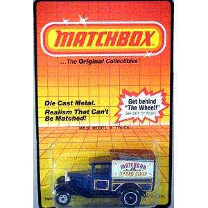 Matchbox Model A Van Speedshop Truck