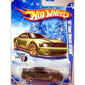 Hot Wheels 2007 Ford Shelby GT500 - FTE Wheels - Snowflake Card