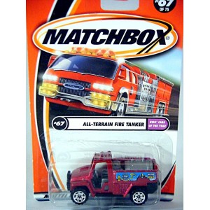 Matchbox - All Terrain 4x4 Fire Truck