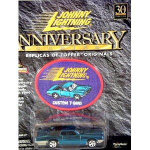 Johnny Lightning 30th Anniversary Ford Thunderbird with Patch