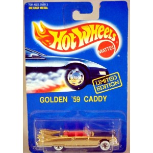 Hot Wheels Limited Edition Golden 1959 Cadillac Eldorado