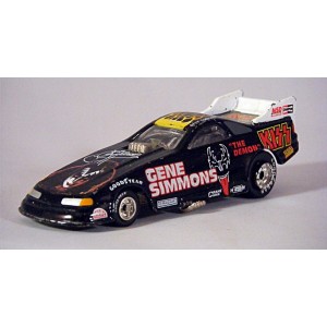 Johnny Lightning Racing Dreams - KISS Gene Simmons Dodge Daytona NHRA Funny Car