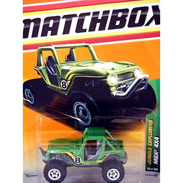 MBX 4x4 buggy en orange MATCHBOX 17/20 échelle 1:64 Neuf dans sa boîte Neuf 2018 