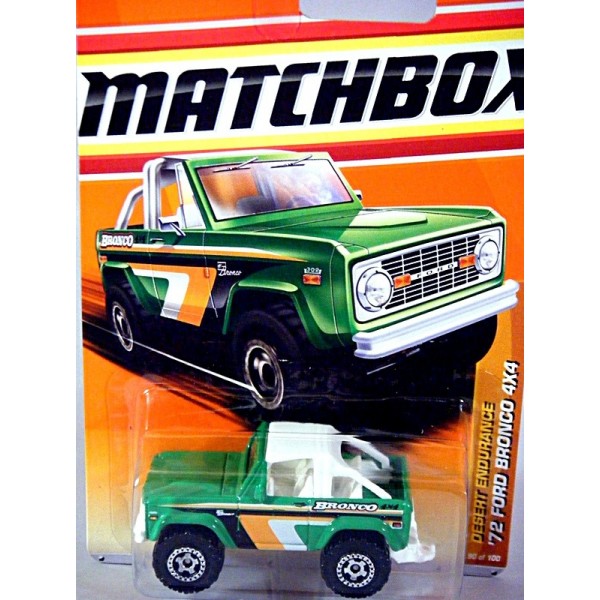 ford bronco matchbox car