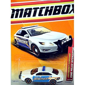 Matchbox - Ford Police Interceptor - Fargo Police Dept.