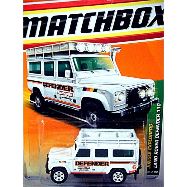 matchbox land rover defender 110