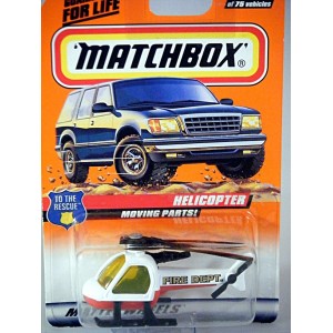 Matchbox - Fire Department Helicopter