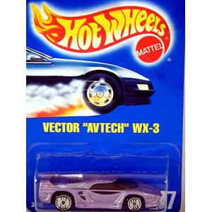 Hot Wheels Vector Avtech WX-3 Supercar
