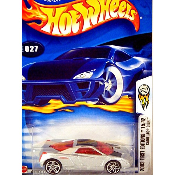 First Editions Series 2002 Mattel. P-40 Hot Wheels Cadillac Cien 