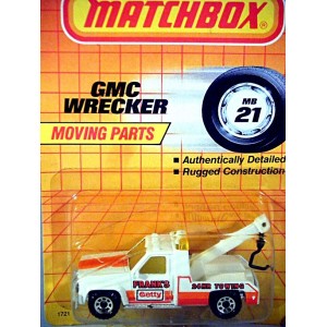 Matchbox - Frank's Getty GMC Tow Truck