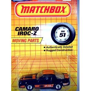 Matchbox - Chevrolet Camaro IROC Z/28