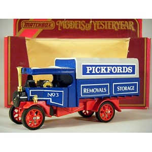Matchbox Models of Yesteryear - 1922 Pickford's Foden Steam Wagon