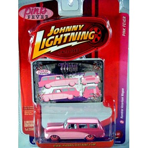 Johnny Lightning Wicked Wagons - The Rumbler Hot Rod Rambler Station Wagon