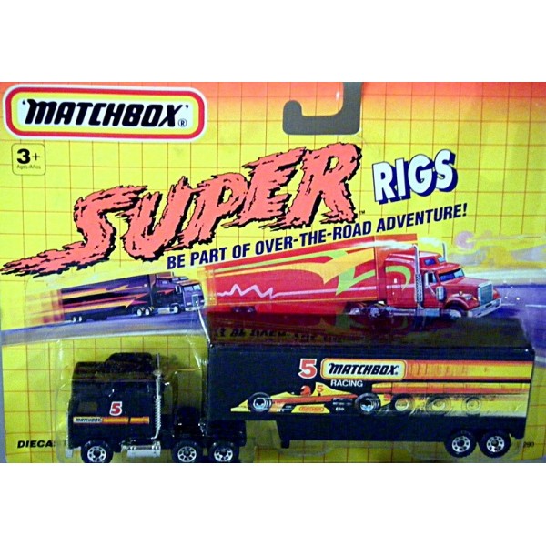 Matchbox Car Carrier Semi Truck