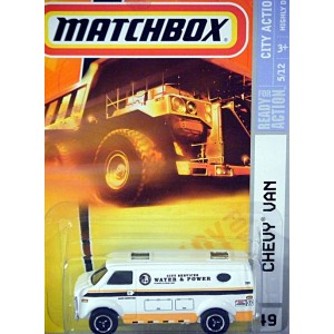 Matchbox Chevrolet Water and Power Company Van