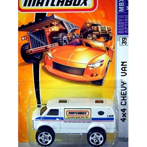 Matchbox - 4x4 Matchbox Toys Chevrolet Van