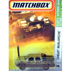 Matchbox Chevrolet Avalanche 4x4 Pickup Truck