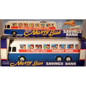 D&S Merry Bus Friction Powered Savings Bank