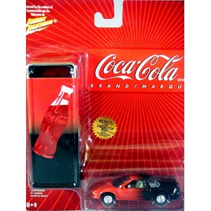 Johnny Lightning Acura NSX with Coca Cola Tin