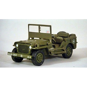 Johnny Lightning - WWII Military Jeep