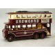 Lledo Promo Model - 1931 AEC Renown Double Decker Bus - Showgard Mounts