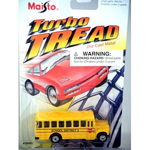 Maisto Turbo Threads Series - School Bus