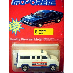 Majorette 200 Series - Ford Econoline Police Van