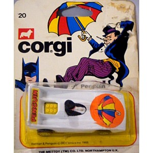 Corgi Juniors - Batman - Penguin - Rare Penguinmobile