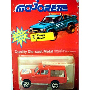 Majorette 200 Series - Land Rover Range Rover Fire Dept Rescue Truck