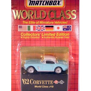 Matchbox World Class Series - 1962 Chevrolet Corvette